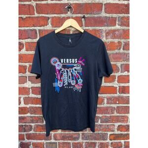 Versus Versace Embroidered Tee Size Large